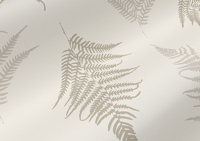 Delicate Ferns, Brown - Roller Blind - Image 4